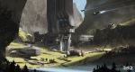 Halo 5: Guardians Raid oo Apex 7 Concept&nbsp;Art